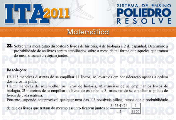 Dissertação 23 - Matemática - ITA 2011