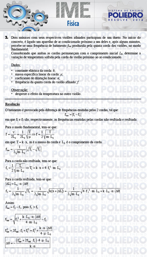 Dissertação 2 - Física - IME 2014