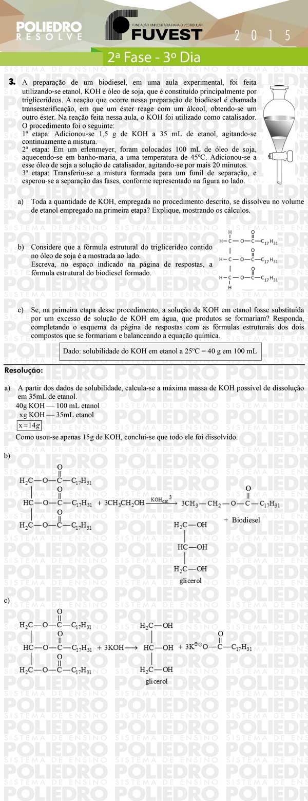 Dissertação 3 - 2ª Fase 3º Dia - FUVEST 2015