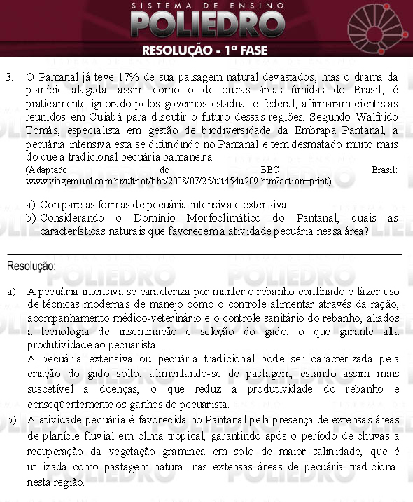 Dissertação 3 - 1ª Fase - UNICAMP 2009