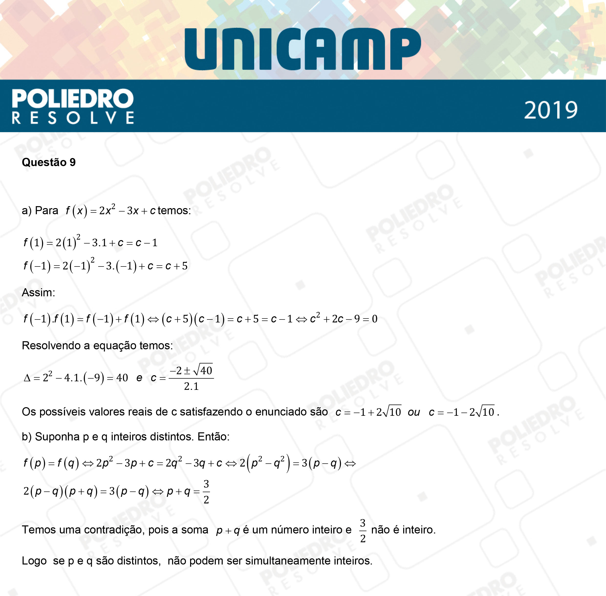 Dissertação 9 - 2ª Fase - 2º Dia - UNICAMP 2019