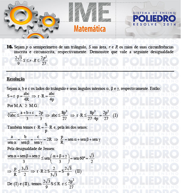 Dissertação 10 - Matemática - IME 2014