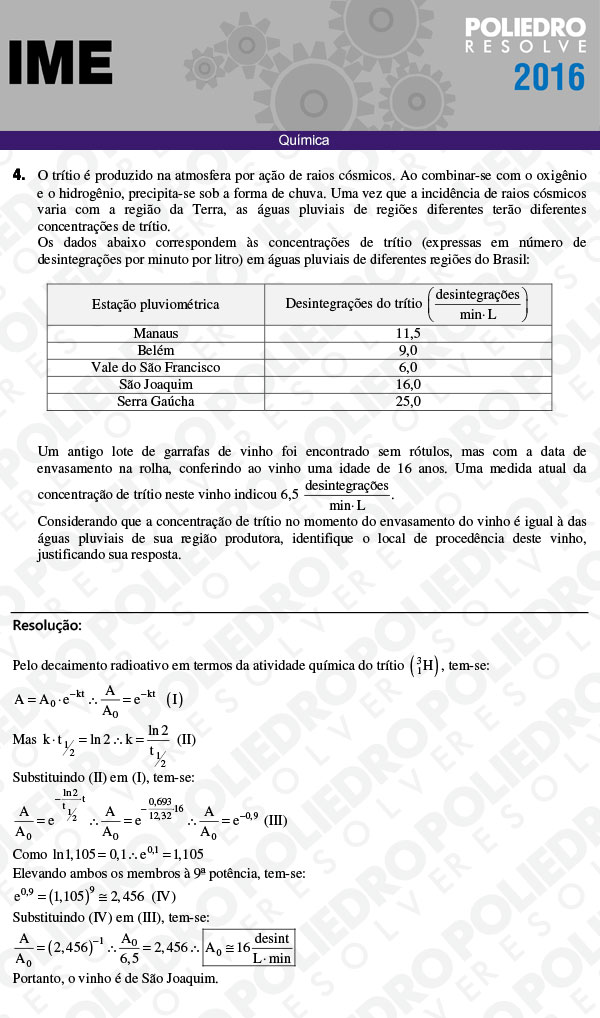 Dissertação 4 - Química - IME 2016