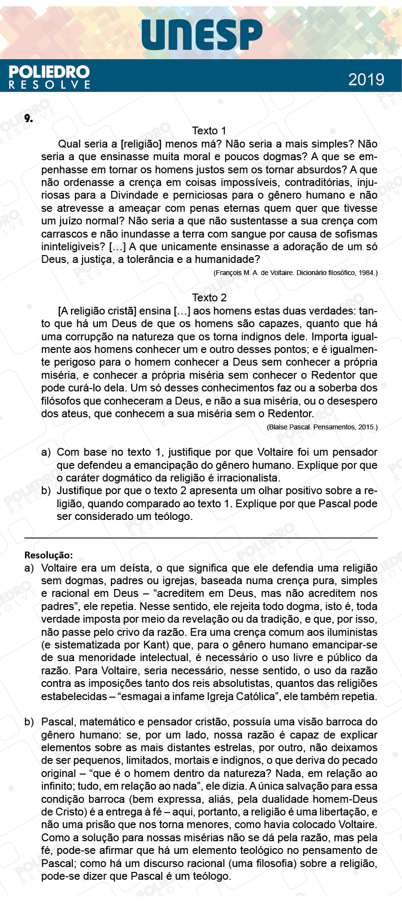 Dissertação 9 - 2ª Fase - 1º Dia - UNESP 2019