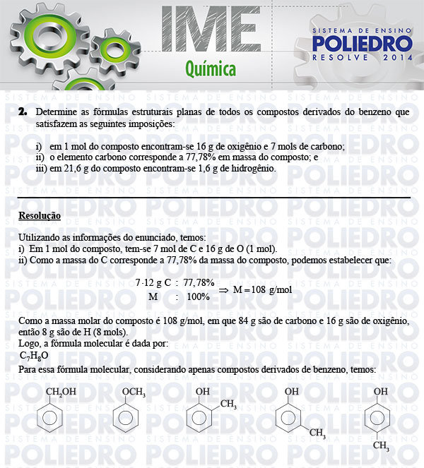 Dissertação 2 - Química - IME 2014