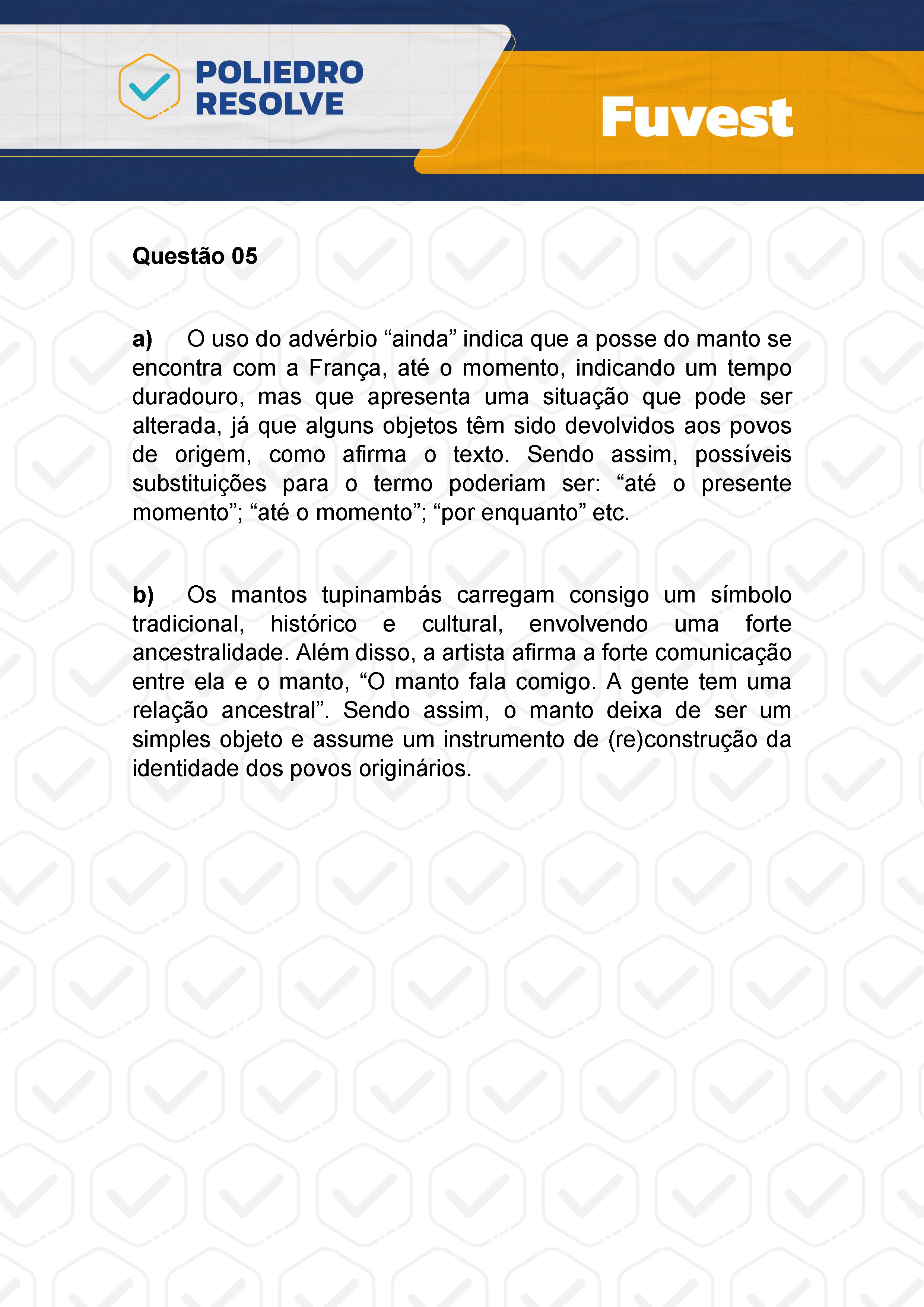 Dissertação 5 - 2ª Fase - 1º Dia - FUVEST 2024