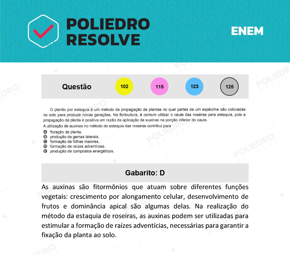 Questão 102 - 2º Dia - Prova Amarela - ENEM 2021