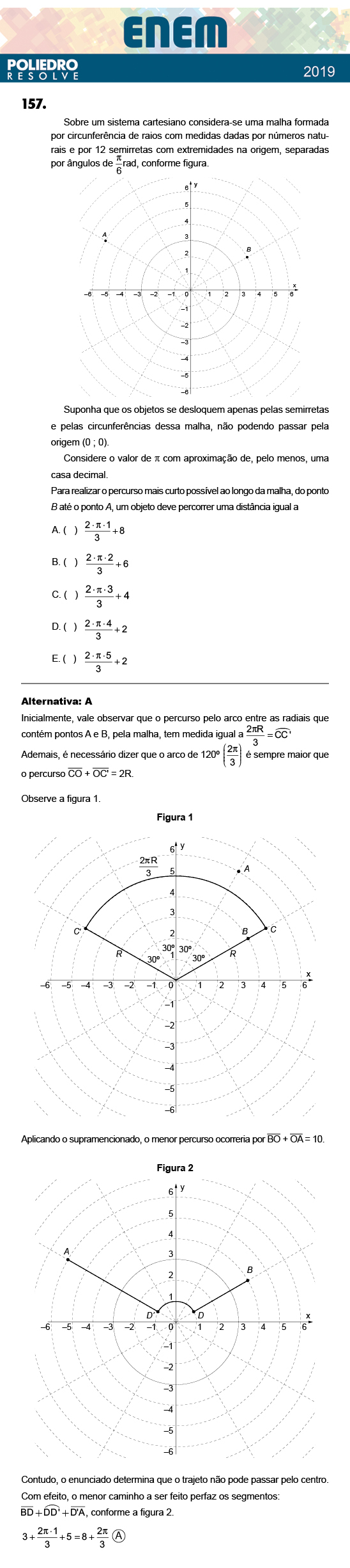 Questão 157 - 2º Dia - Prova AMARELA - ENEM 2018