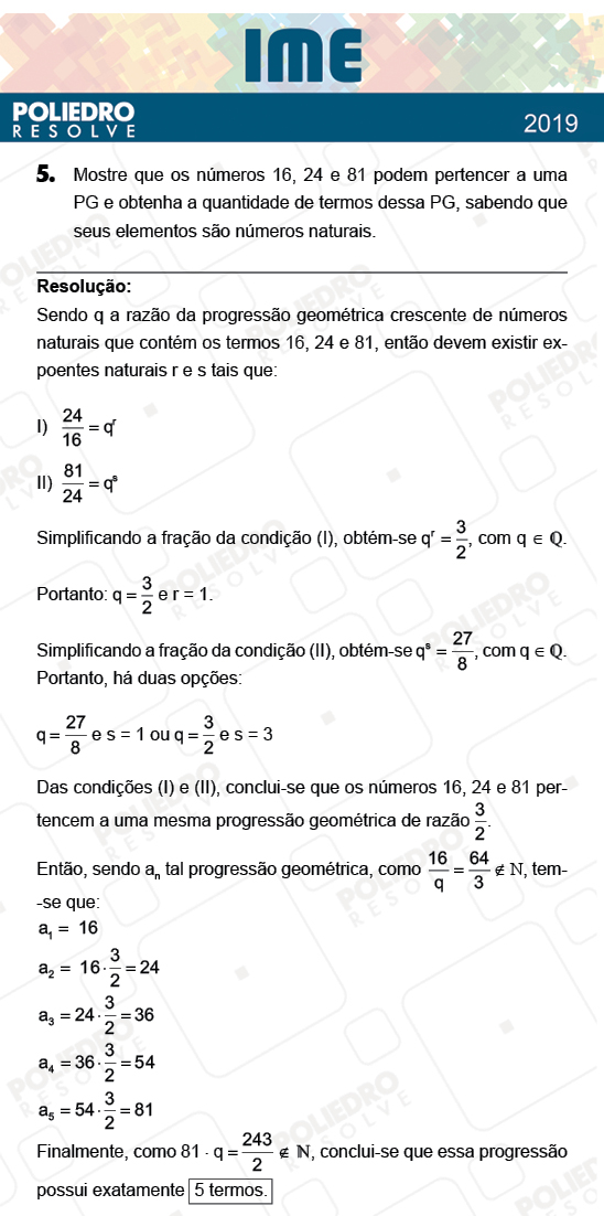 Dissertação 5 - 2ª Fase - Matemática - IME 2019