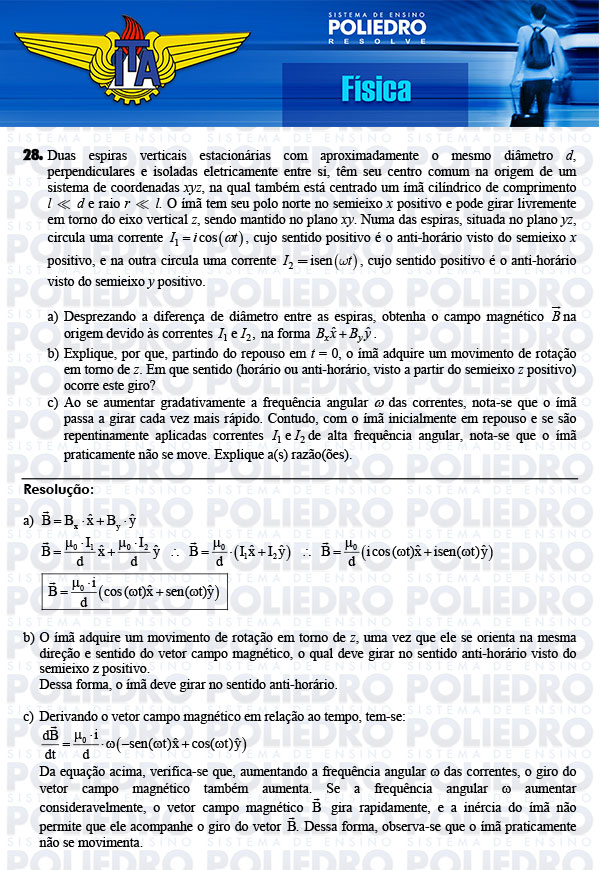 Dissertação 28 - Física - ITA 2014