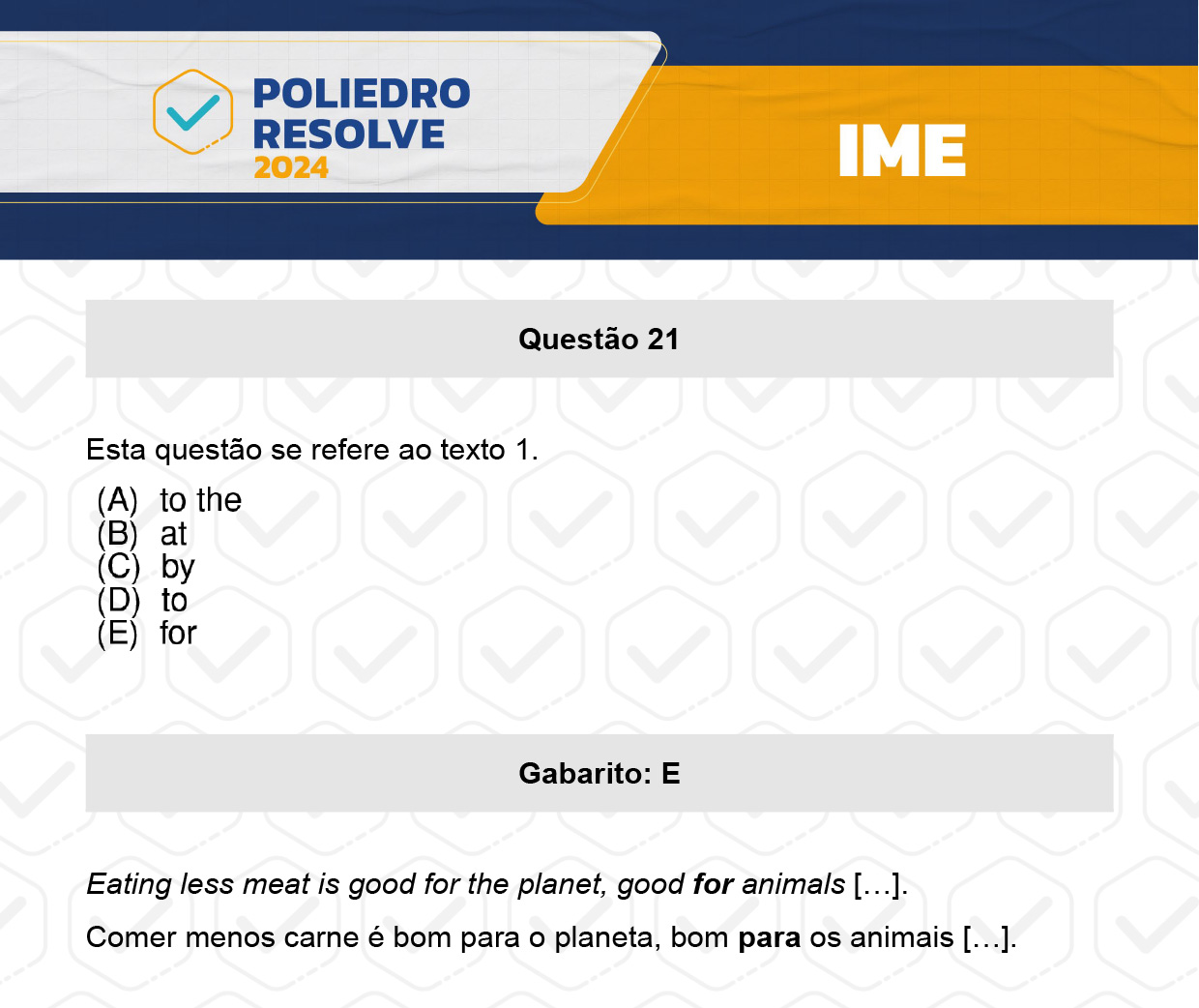 Questão 21 - 2ª Fase - 4º Dia - IME 2024