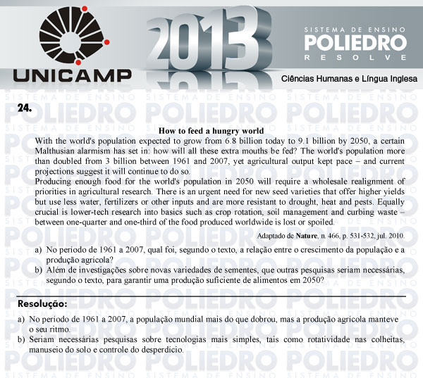 Dissertação 24 - 2ª Fase - UNICAMP 2013