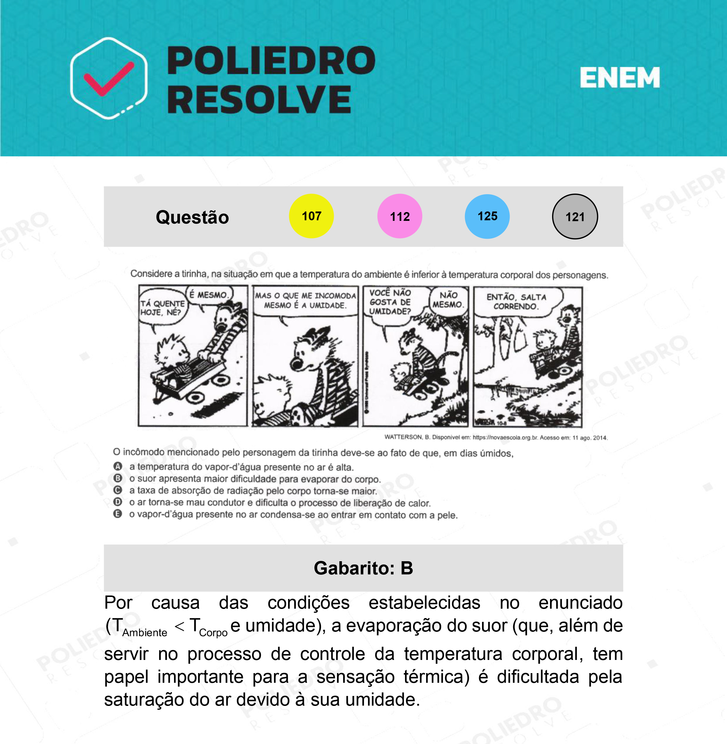 Questão 112 - 2º Dia - Prova Rosa - ENEM 2021