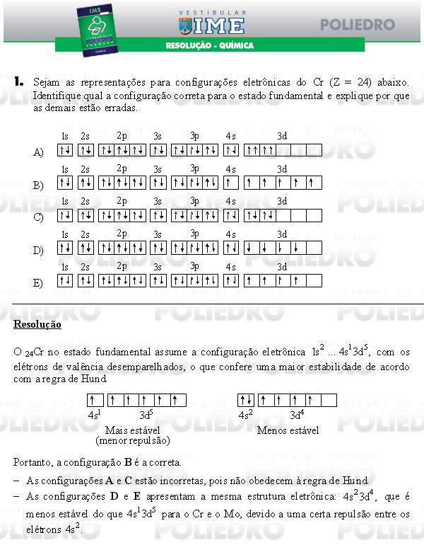 Dissertação 1 - Química - IME 2009