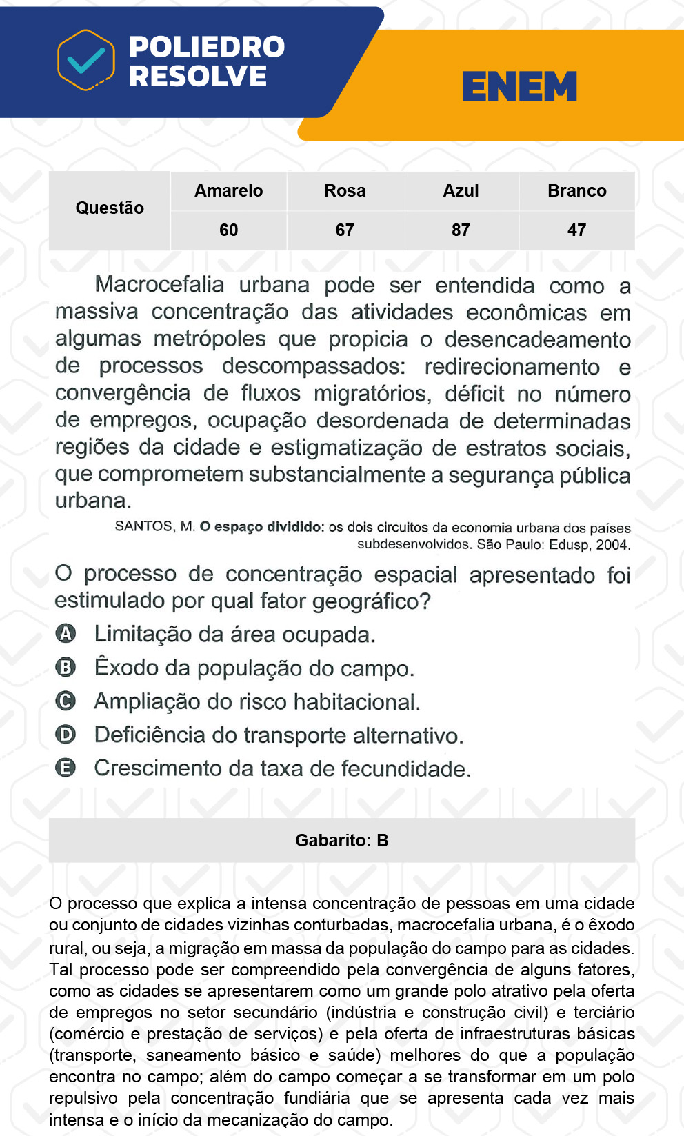 Questão 87 - 1º Dia - Prova Azul - ENEM 2022