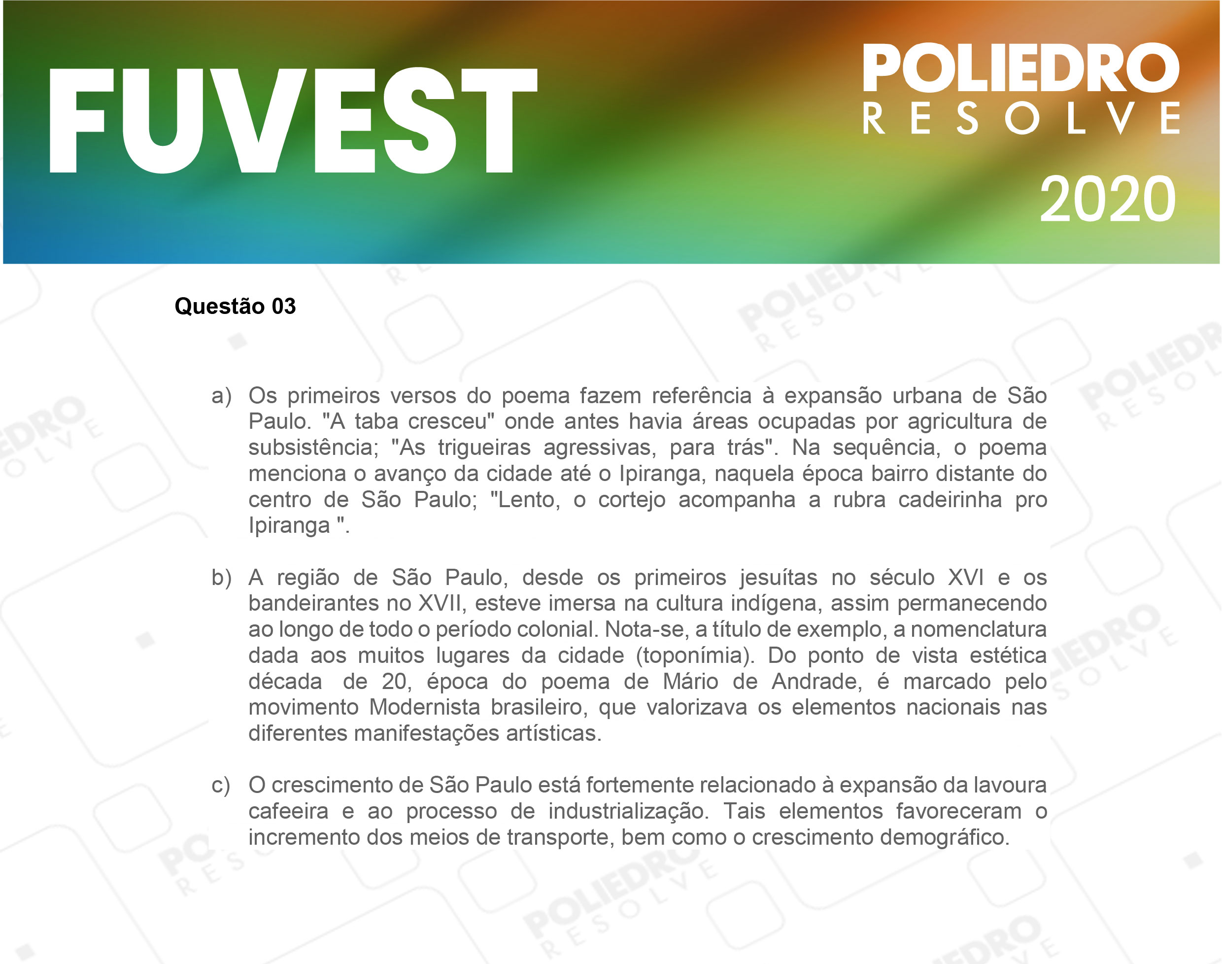 Dissertação 3 - 2ª Fase - 2º Dia - FUVEST 2020