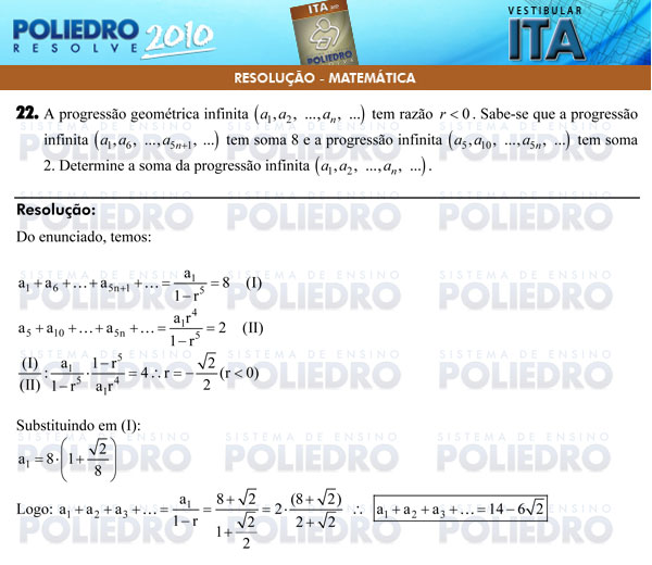 Dissertação 22 - Matemática - ITA 2010