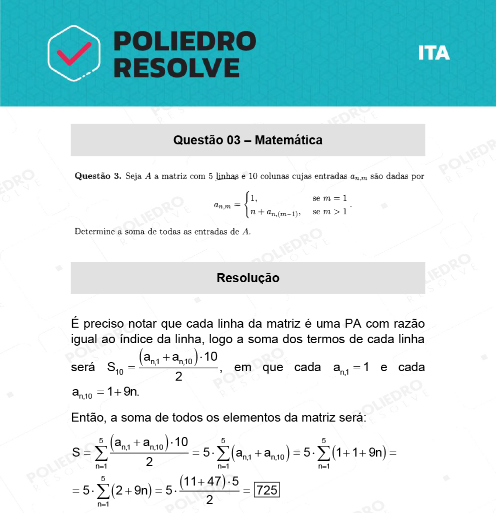 Dissertação 3 - 2ª Fase - 1º Dia - ITA 2022