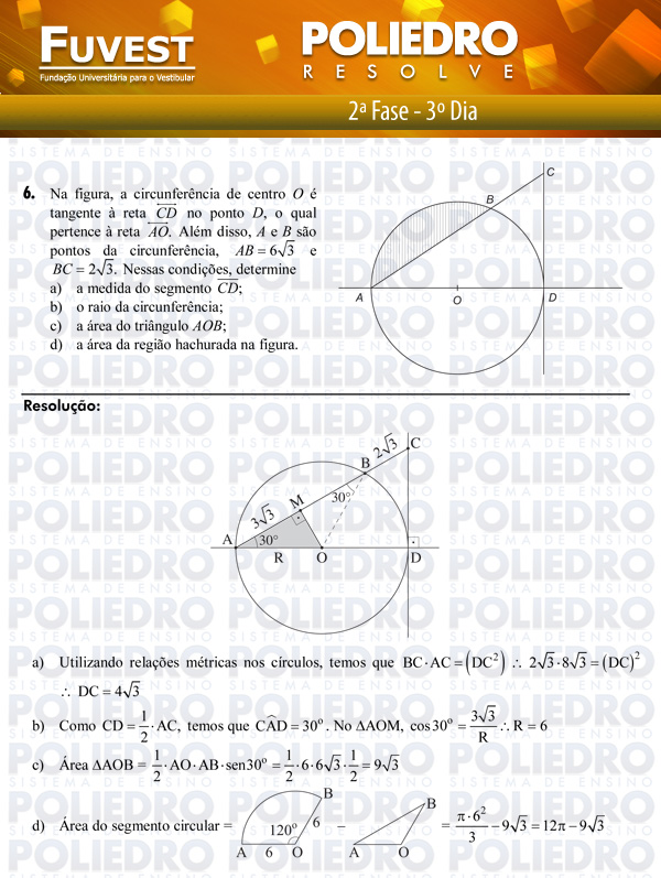 Dissertação 6 - 2ª Fase 3º Dia - FUVEST 2012