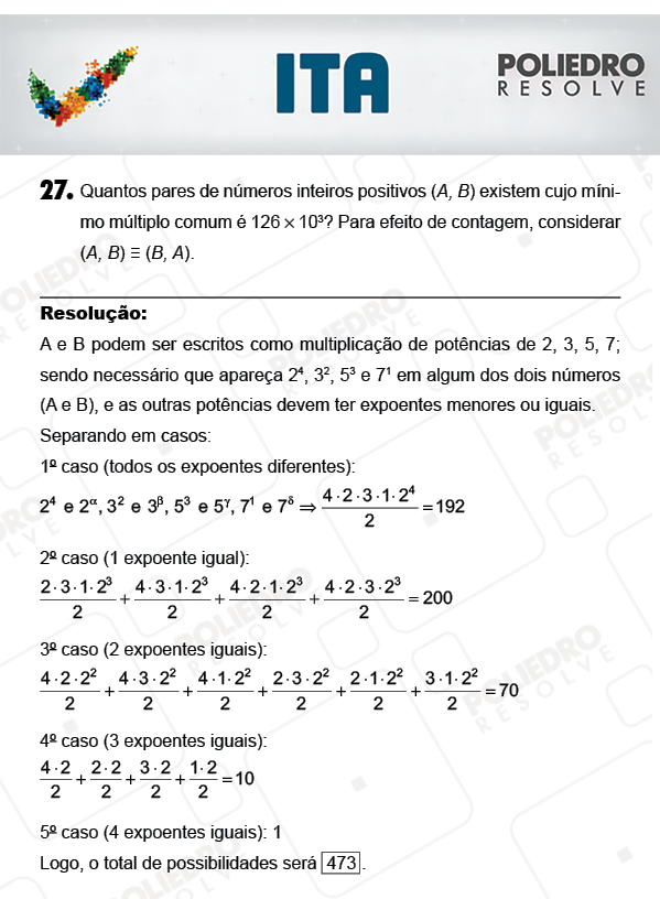 Dissertação 27 - Matemática - ITA 2018