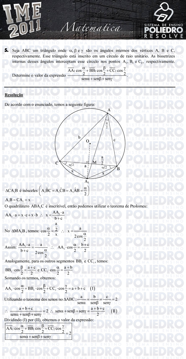 Dissertação 5 - Matemática - IME 2011