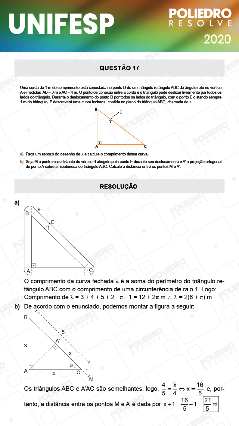 Dissertação 17 - Fase única - 2º Dia - UNIFESP 2020