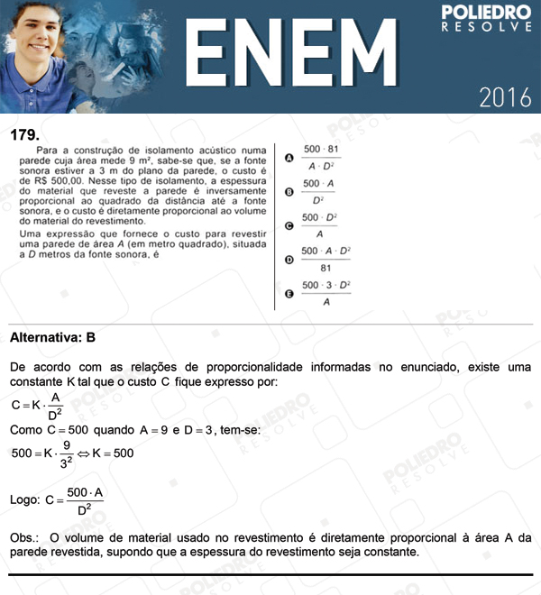 Questão 179 - 2º dia (PROVA CINZA) - ENEM 2016