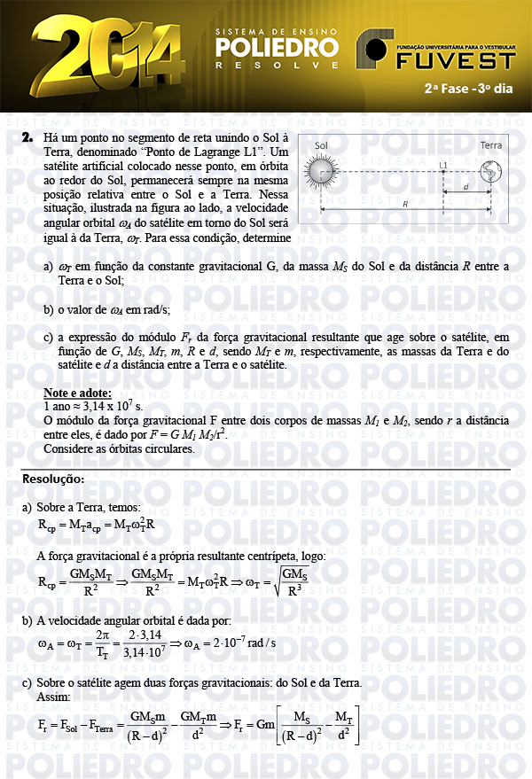 Dissertação 2 - 2ª Fase 3º Dia - FUVEST 2014