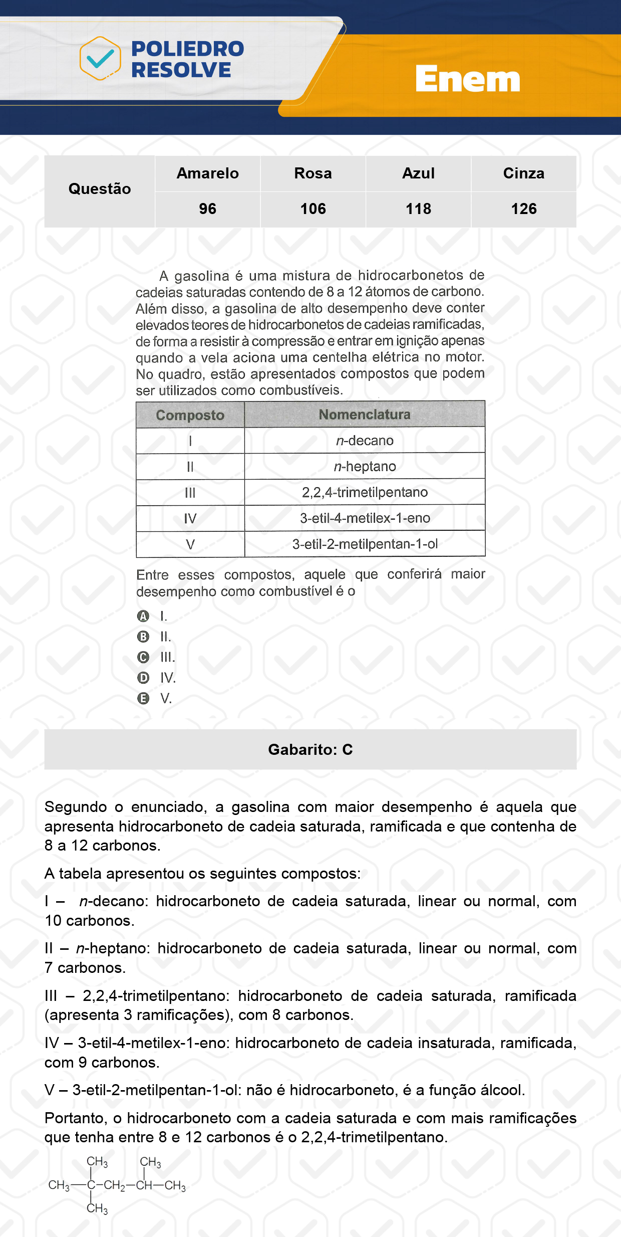 Questão 36 - Dia 2 - Prova Cinza - Enem 2023