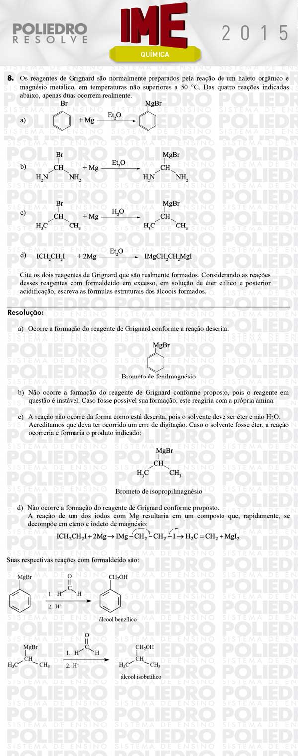 Dissertação 8 - Química - IME 2015