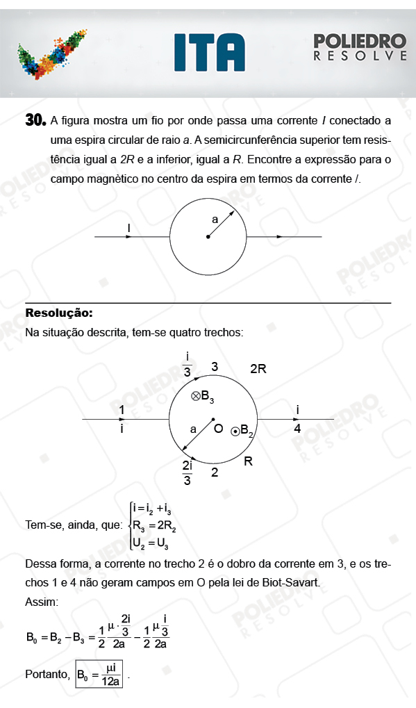 Dissertação 30 - Física - ITA 2018