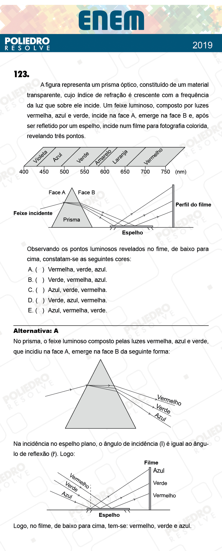 Questão 123 - 2º Dia - Prova CINZA - ENEM 2018