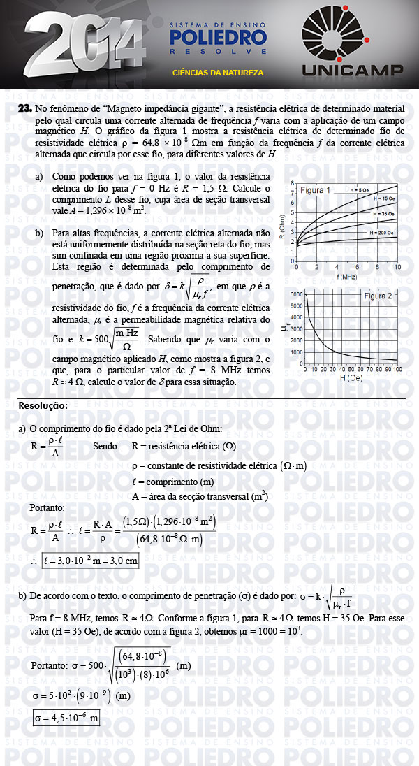 Dissertação 23 - 2ª Fase - UNICAMP 2014