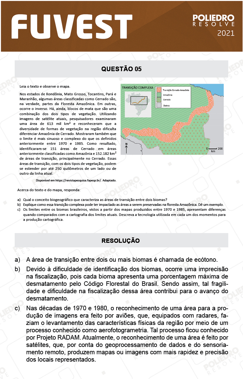 Dissertação 5 - 2ª Fase - 2º Dia - FUVEST 2021