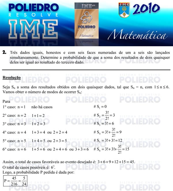 Dissertação 2 - Matemática - IME 2010