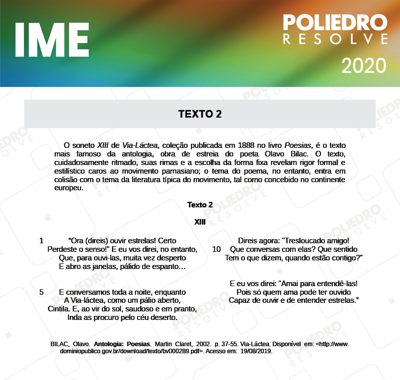 Texto 22 - 2ª Fase - Português/Inglês - IME 2020