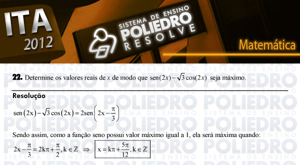 Dissertação 22 - Matemática - ITA 2012