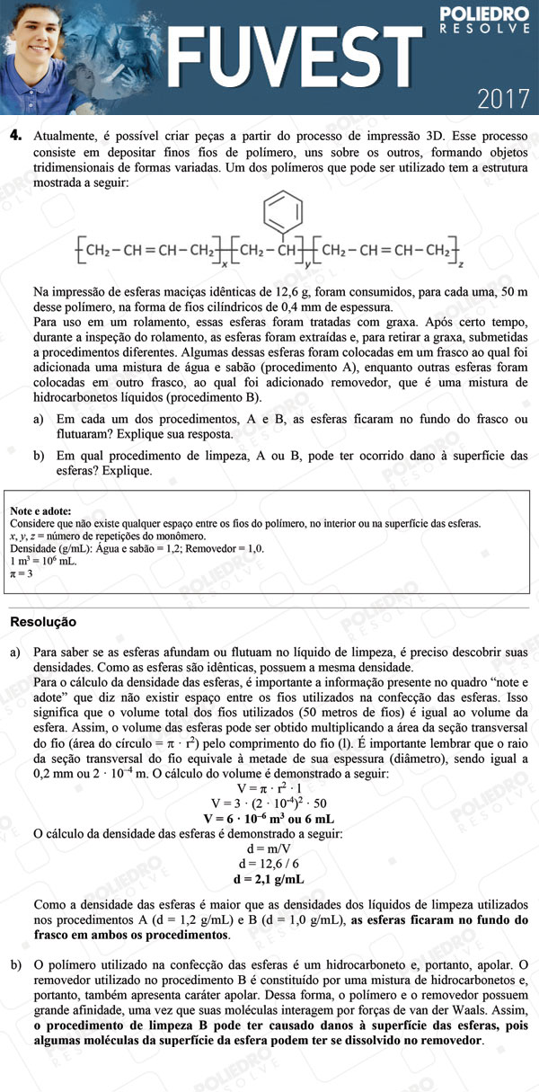 Dissertação 4 - 2ª Fase - 2º Dia - FUVEST 2017