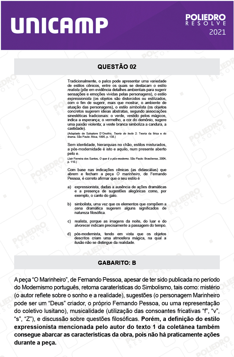 Questão 2 - 1ª Fase - 2º Dia - Q e Z - UNICAMP 2021