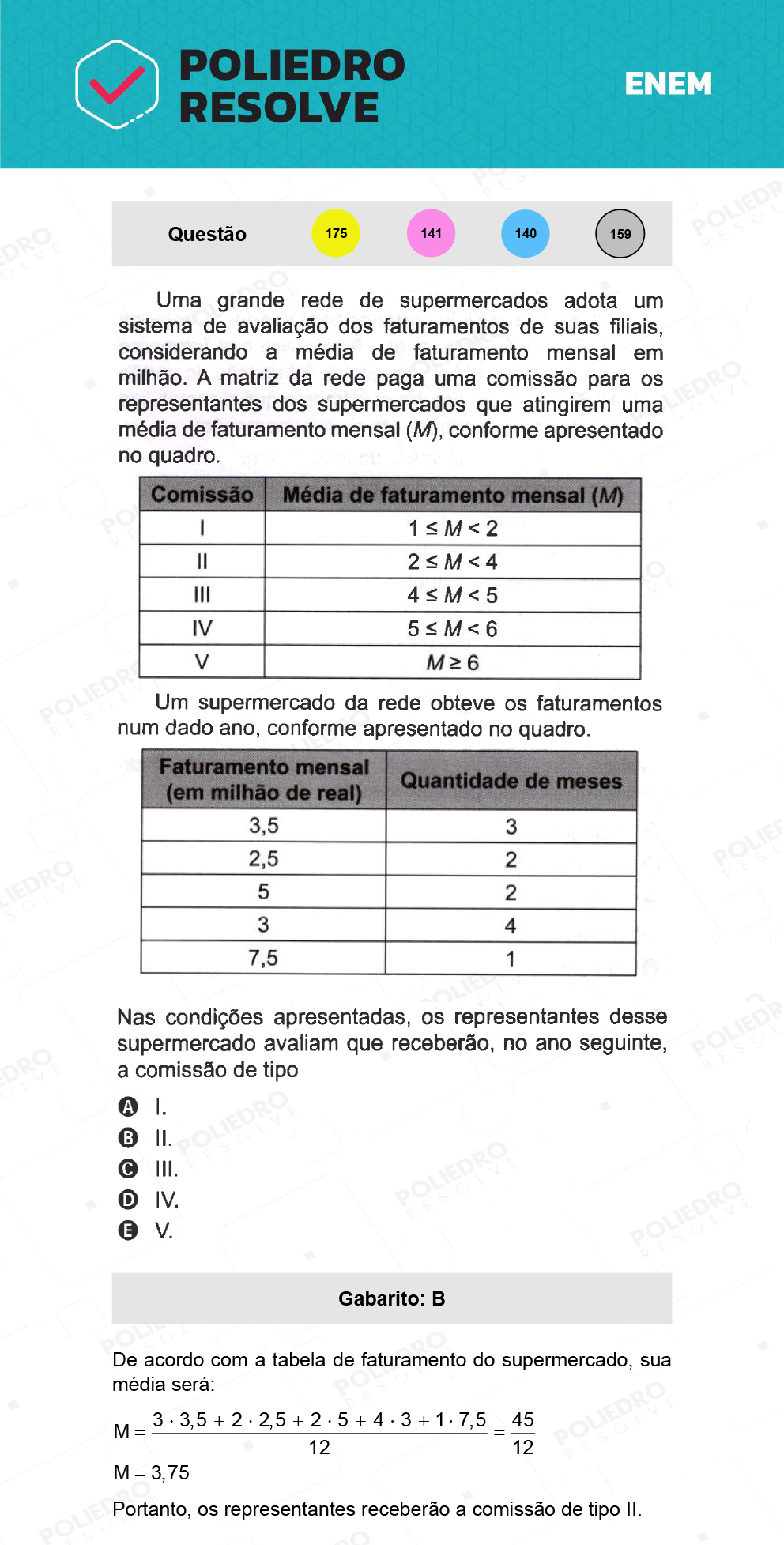 Questão 141 - 2º Dia - Prova Rosa - ENEM 2021