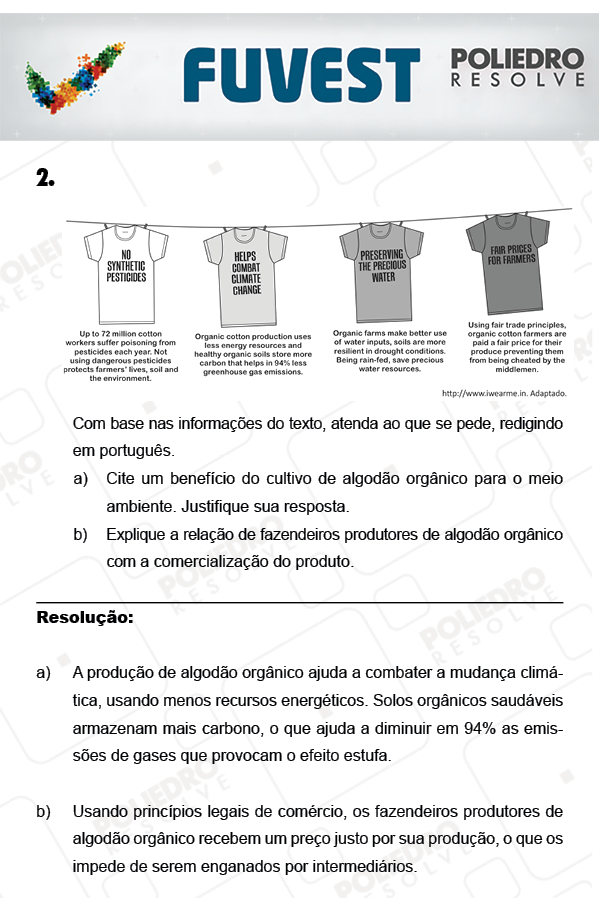 Dissertação 2 - 2ª Fase - 2º Dia - FUVEST 2018