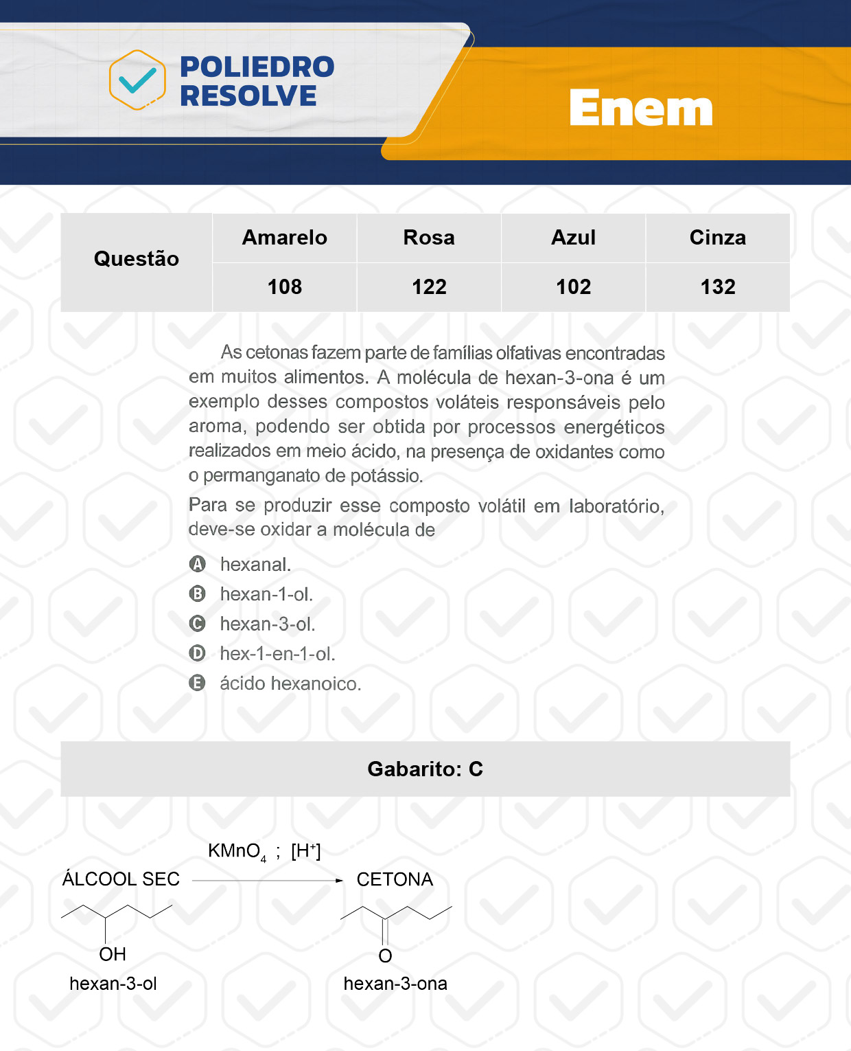 Questão 42 - Dia 2 - Prova Cinza - Enem 2023