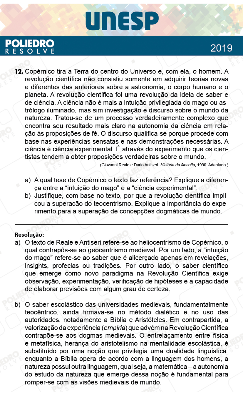 Dissertação 12 - 2ª Fase - 1º Dia - UNESP 2019