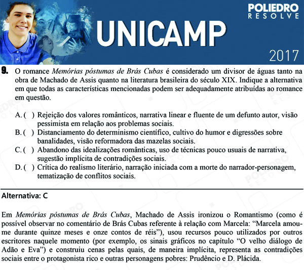 Questão 9 - 1ª Fase - UNICAMP 2017