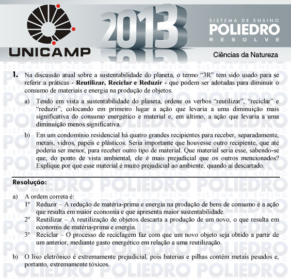 Dissertação 1 - 2ª Fase - UNICAMP 2013