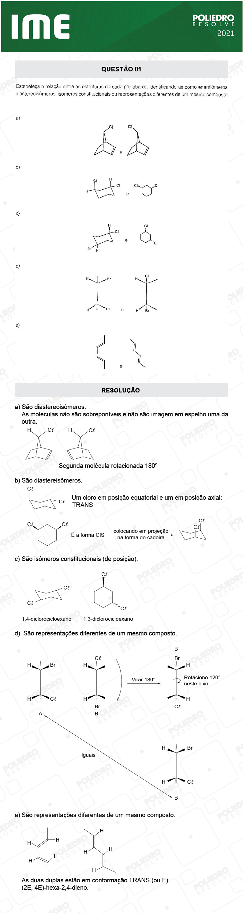 Dissertação 1 - 2ª Fase - Química - IME 2021