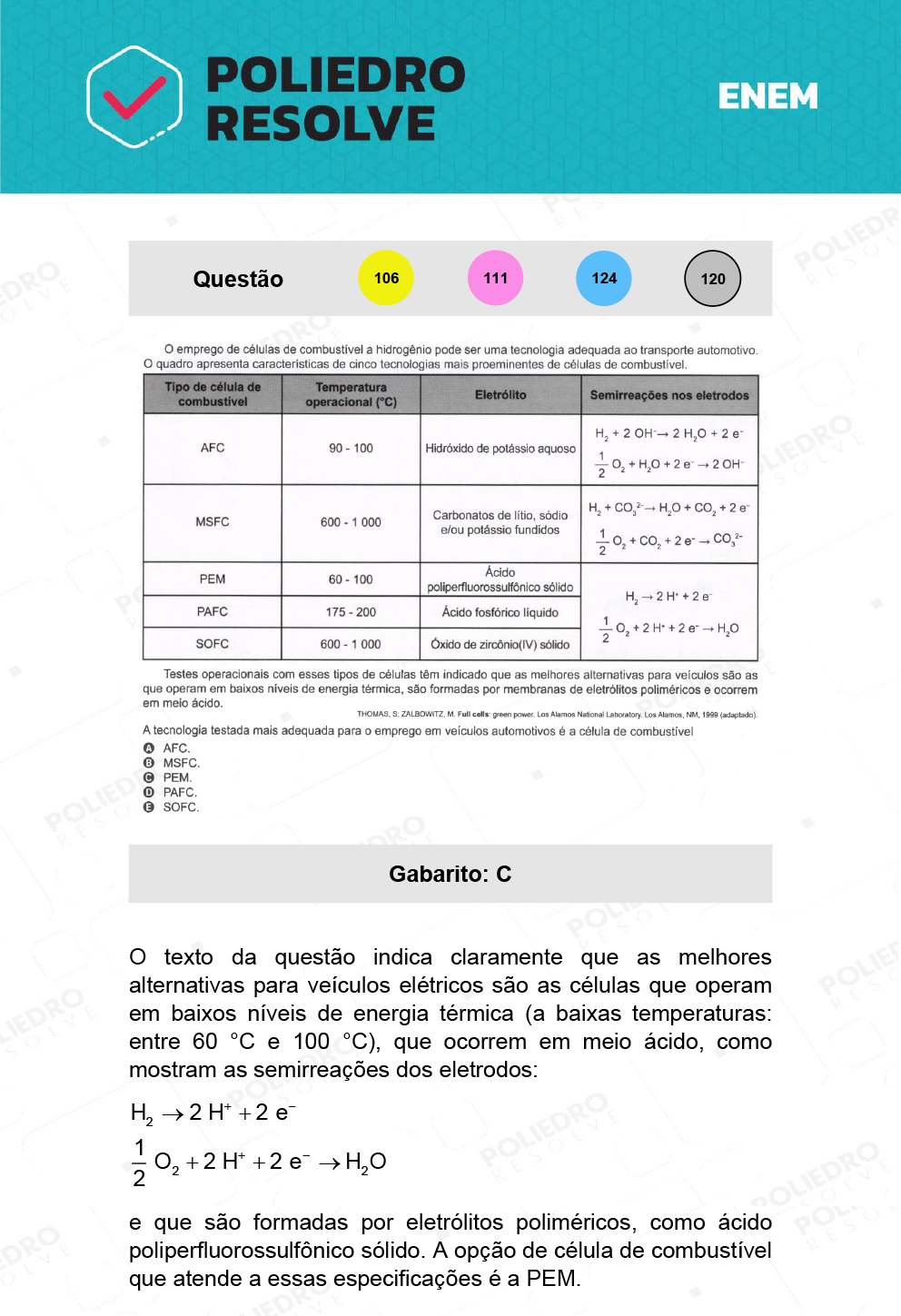 Questão 106 - 2º Dia - Prova Amarela - ENEM 2021