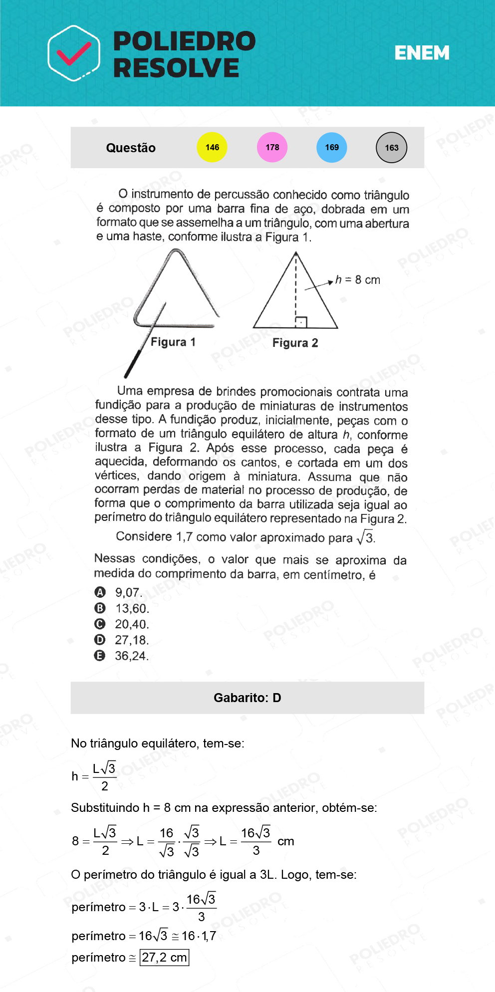 Questão 146 - 2º Dia - Prova Amarela - ENEM 2021