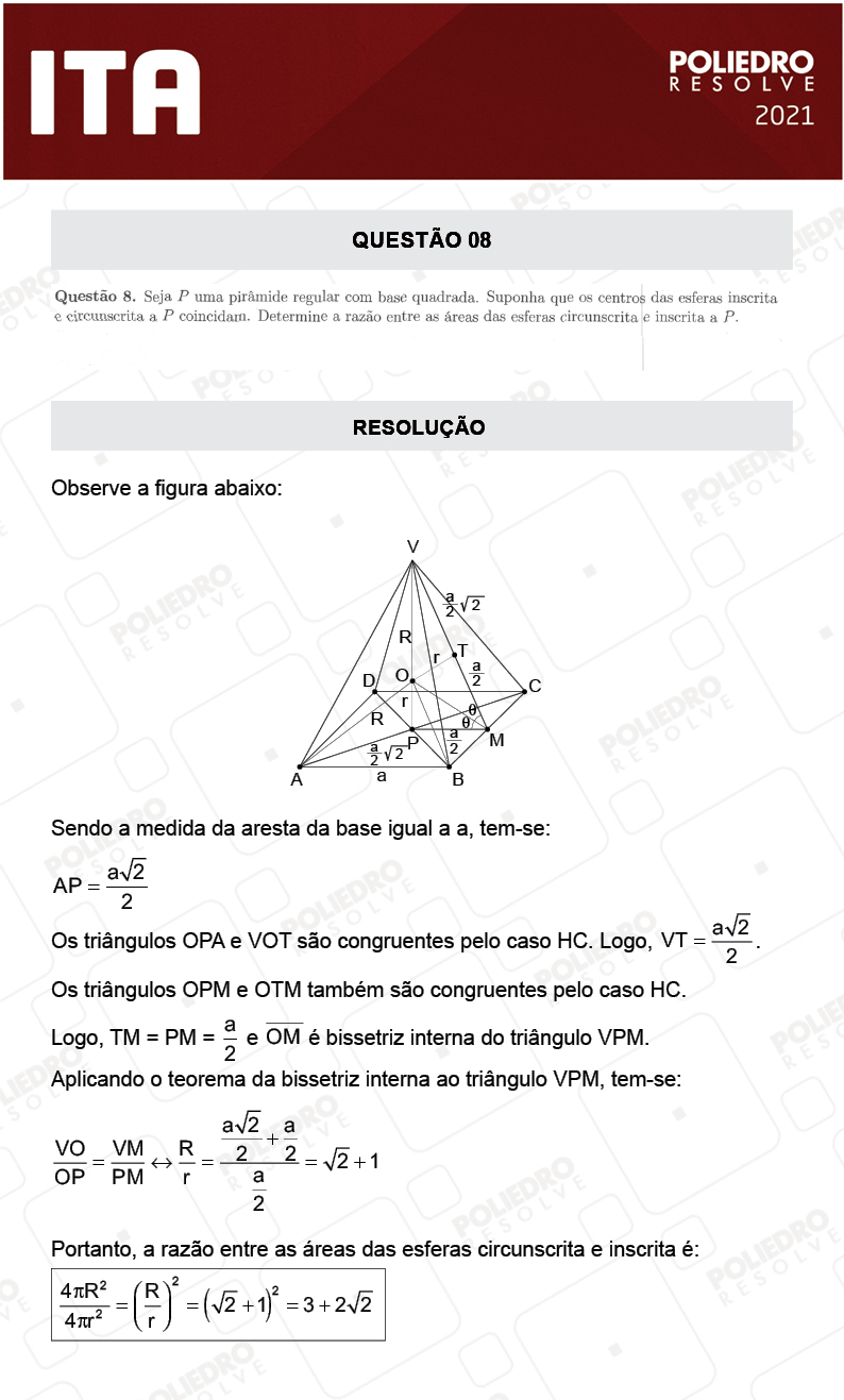 Dissertação 8 - 2ª Fase - 1º Dia - Mat/Quí - ITA 2021