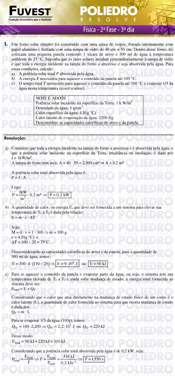 Dissertação 1 - 2ª Fase - 3º Dia - FUVEST 2011